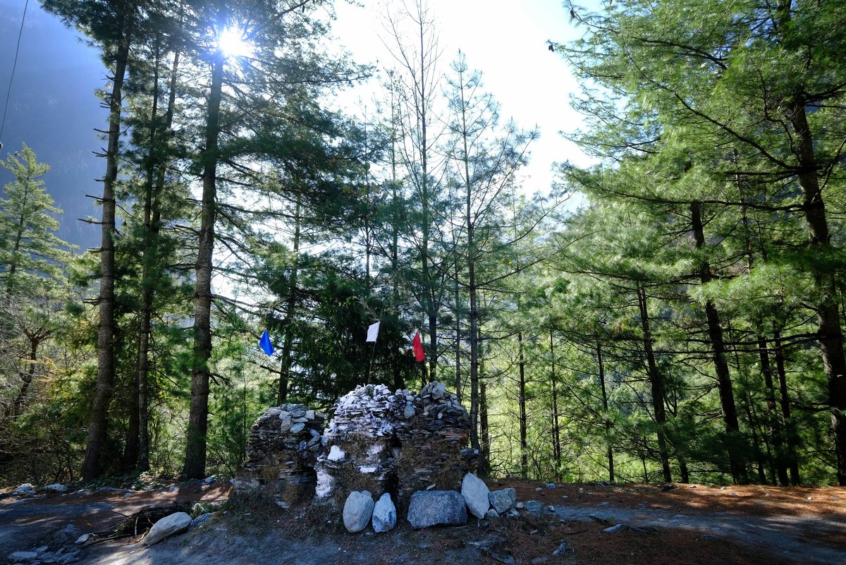 A roadside shrine