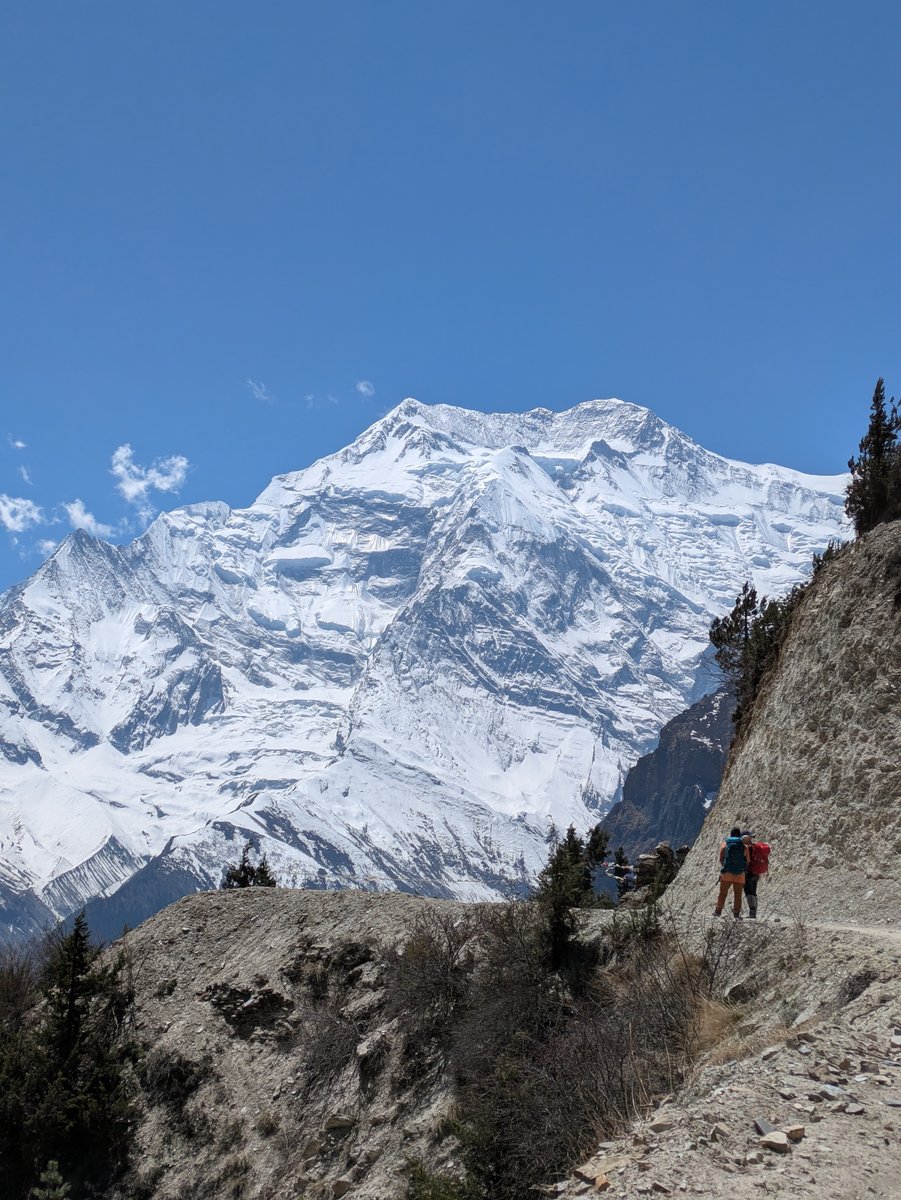 The highlight of this trek was how close the trail was to the majestic mountains