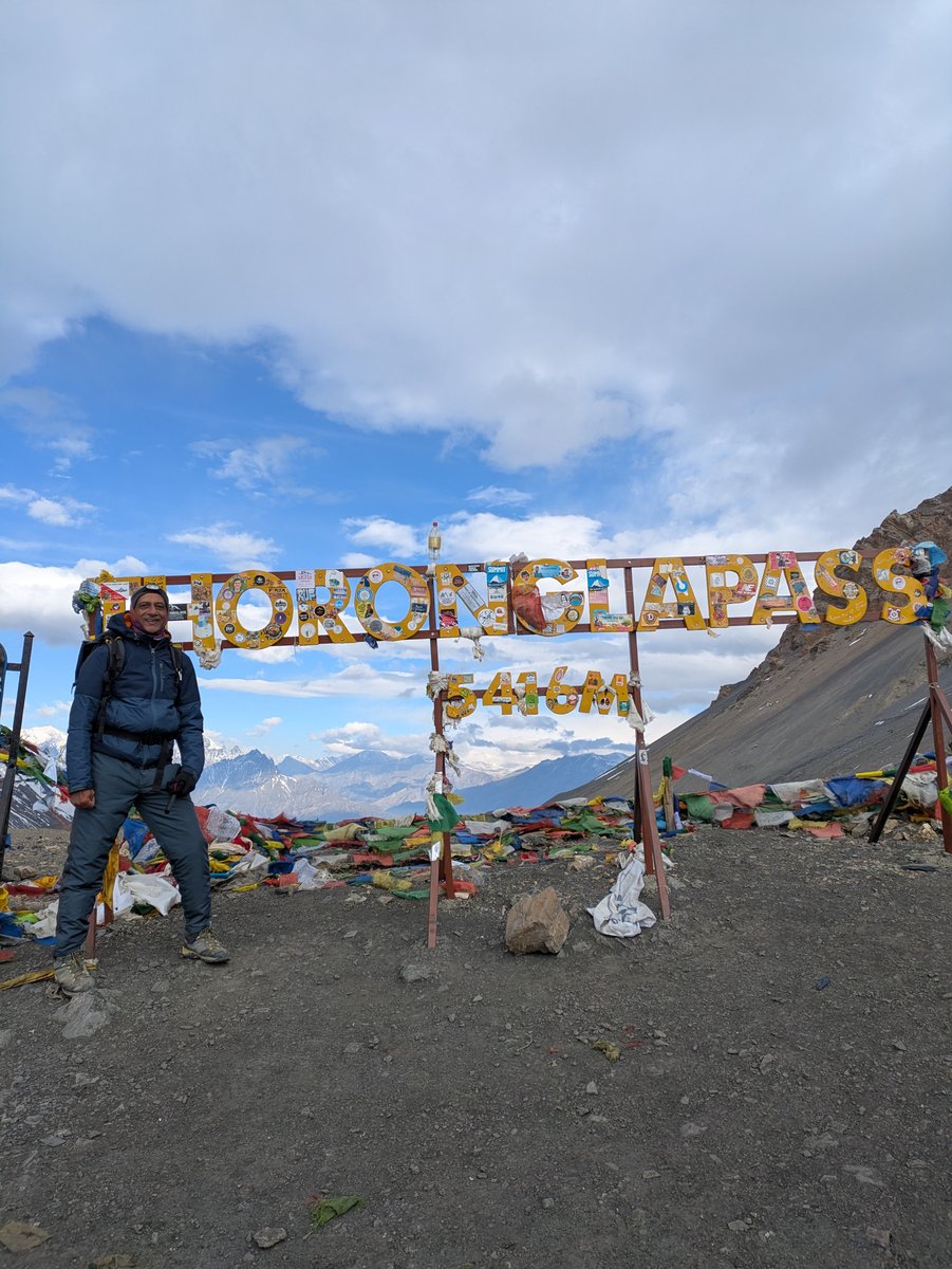 After a 4 am start with headlamps and multiple layers for the cold, we reached the pass a little before 8 am.
