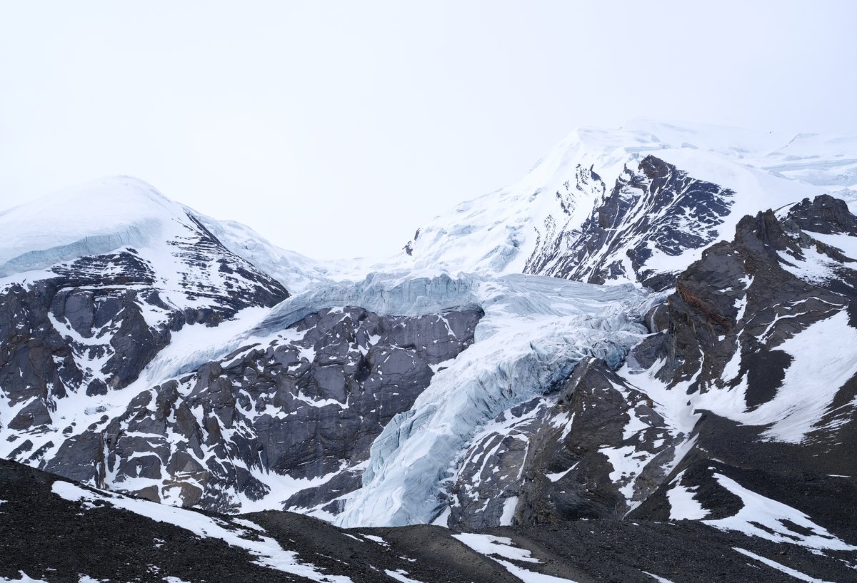 Glaciers frozen in time