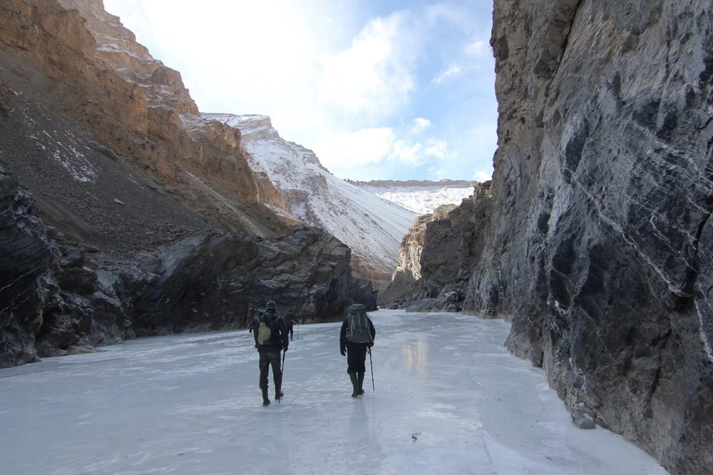 Chadar - Walking on the frozen lake