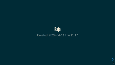 Title slide